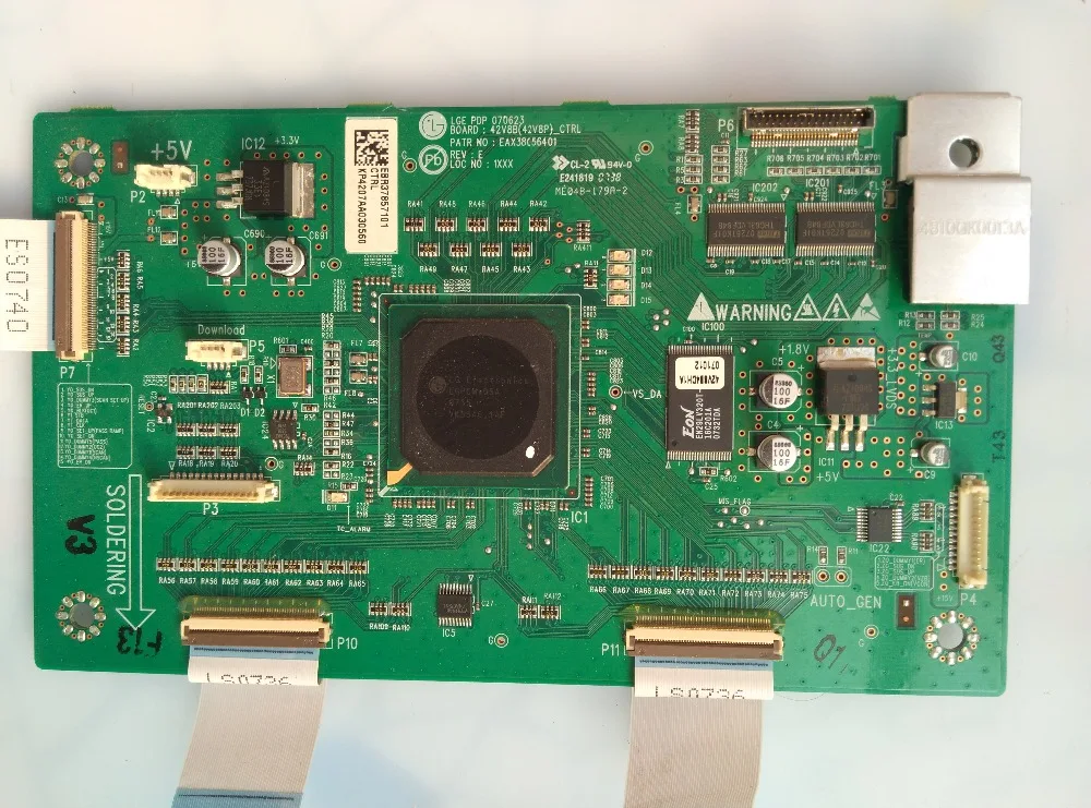 Бесплатная доставка оригинальные детали 42V8B t-con EAX38056401 EBR37857101 | Обустройство дома