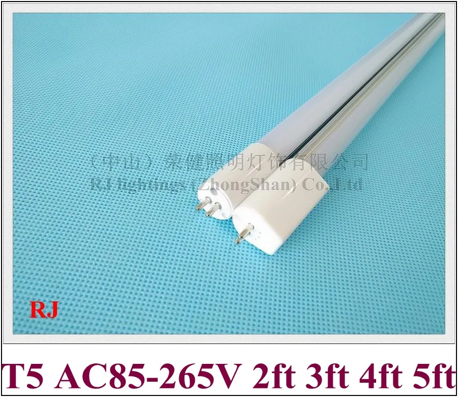 

T5 LED tube AC85V-265V input T5 G5 LED tube lamp light fluorescent LED tube 600mm 900mm 1200mm 1500mm aluminum new design