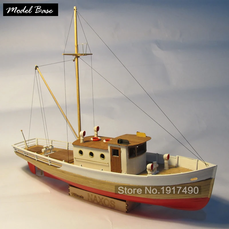 Деревянный корабль комплекты моделей Diy поезд хобби модель-дерево-лодки 3d лазерная резка масштаб 1/50 Nexus(с) деревянная рыболовная лодка статический комплект