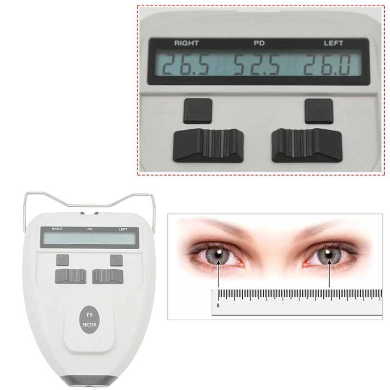 CP-32BT оптический цифровой pd-метр Pupilometer Interpupillary дистанционный тестер