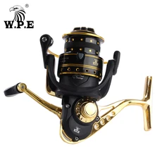 W.p.e CANO лезвия 2000/3000/4000/5000 серии 10+ 1 шаровые подшипники, металлическая катушка для рыбалки на карпа, катушка с супер светильник Алюминий катушка, катушка для спиннинга