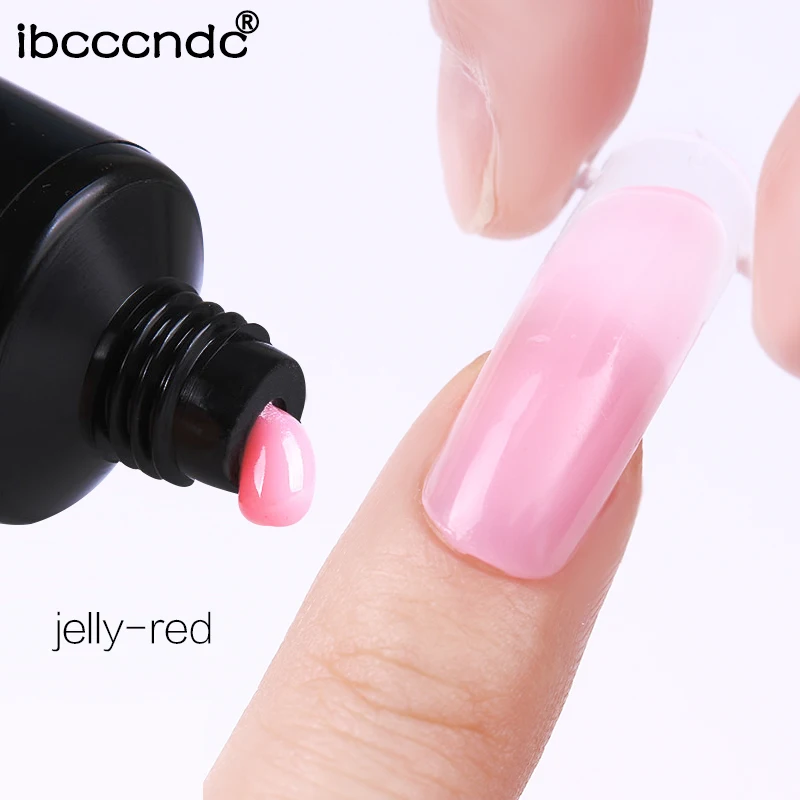 

30g Acrylic Poly Gel Finger Extension Crystal Pink Jelly Polygel Nail Gel Quick Building Extend Gum Builder Gel With Nail Liquid