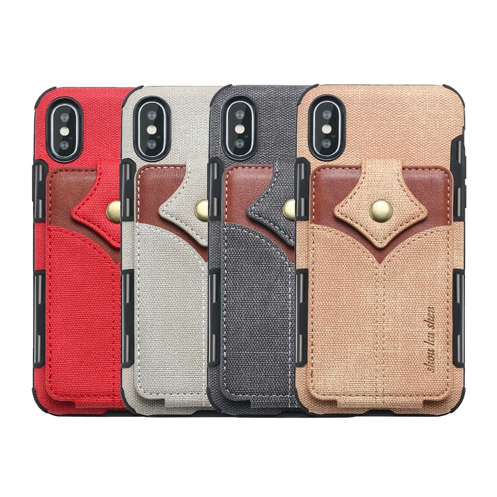 

Luxury Business Case For iPhone X XS MAX XR 10 7 Case credit Card Slots Flip Wallet Case For iPhone 7 8 6 6s 7 Plus 7+ Cover