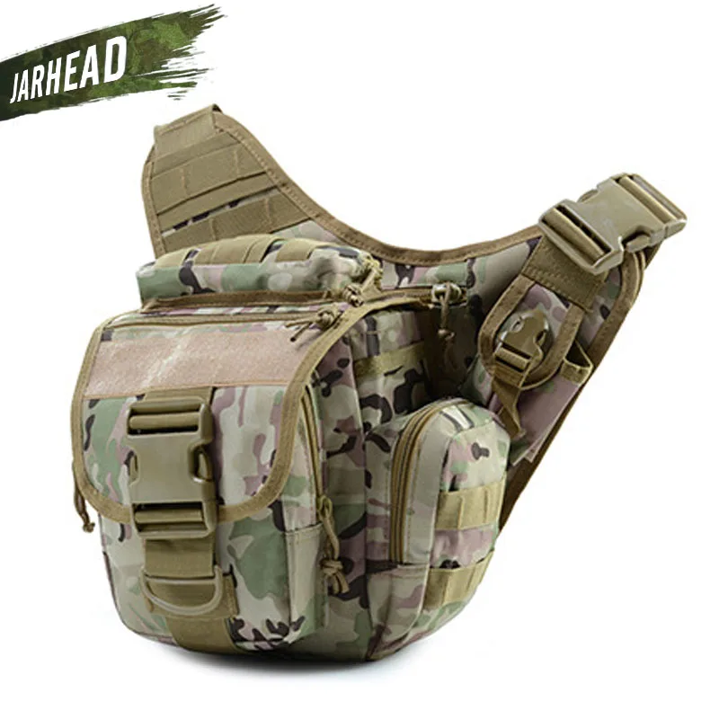 Military Tactical Shoulder Bag 900D Oxford Men Women Outdoor Camera Bag Waist Pack for Climbing Cam