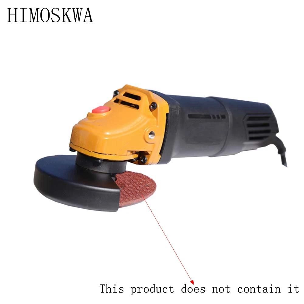 

HIMOSKWA 220V 1100rpm 100mm High power angle grinder for metal cutting and grinding Stable performance compact angle grinder