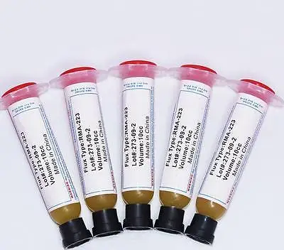 

10pcs BGA SMD Soldering Paste Flux Grease,Volume 10cc, RMA-223