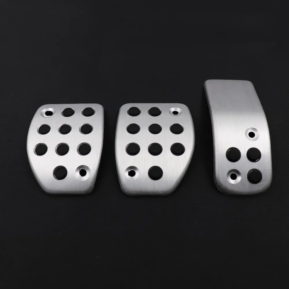 

TTCR-II Car Accessories Aluminium Gas Brake Clutch Modified Pedal Pad Plate for PEUGEOT 207 301 307 208 2008 308 408 cc Stickers