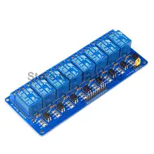 8 Channel Relay ModuleControl Panel 12V Low Level Trigger for Arduino PLC Free Shipping