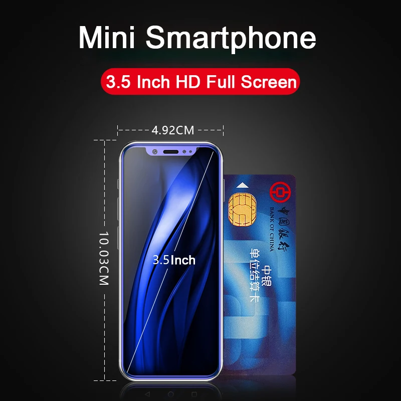 4G смартфон супер мини телефон K TOUCH I9 Android 8 1 3 ГБ 32 2000 мАч металлический каркас Лицо
