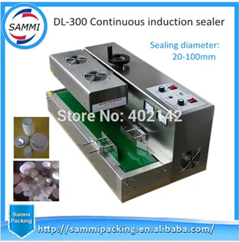 

DL-300 Low price high quality continuous induction sealing machine