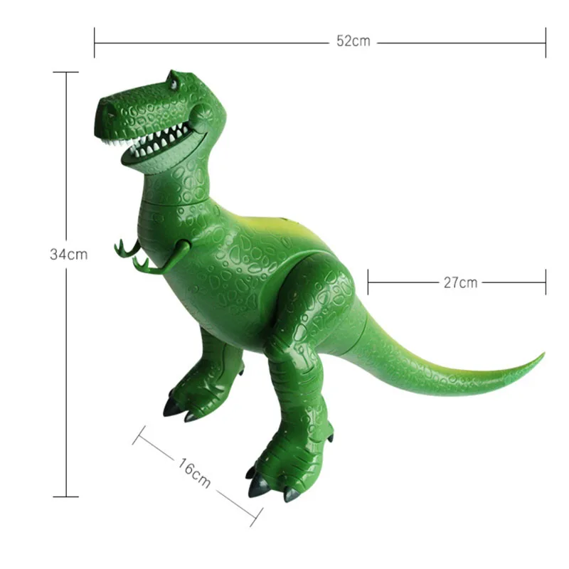 43 см История Игрушек 4 говорящая игрушка Вуди Базз фигурки модель игрушки Детский Рождественский подарок - Цвет: Dinosaur NO Box