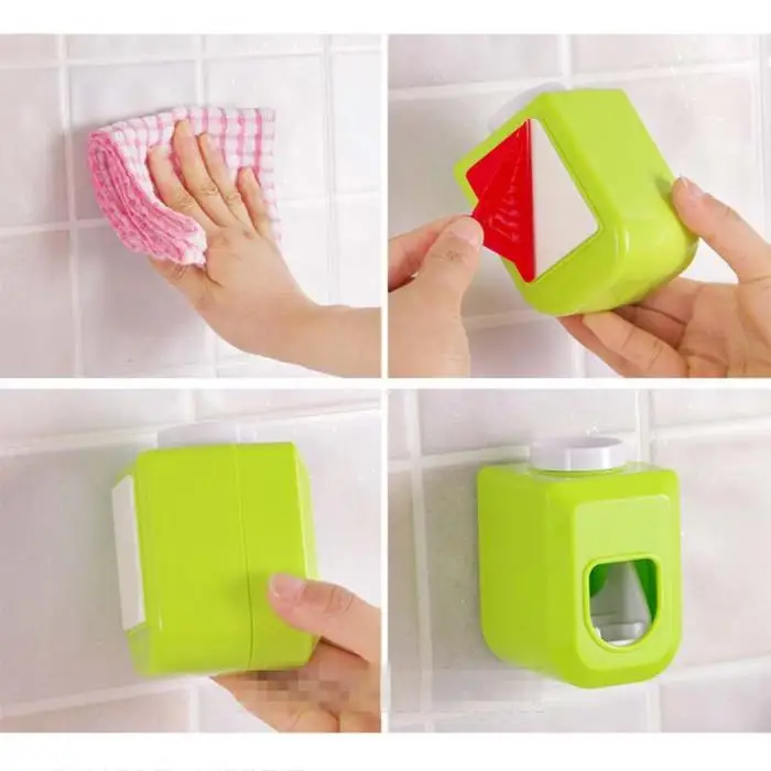 Wall-mounted bathroom automatic squeezer toothpaste dispenser hands-free extrusion home hot XB 66