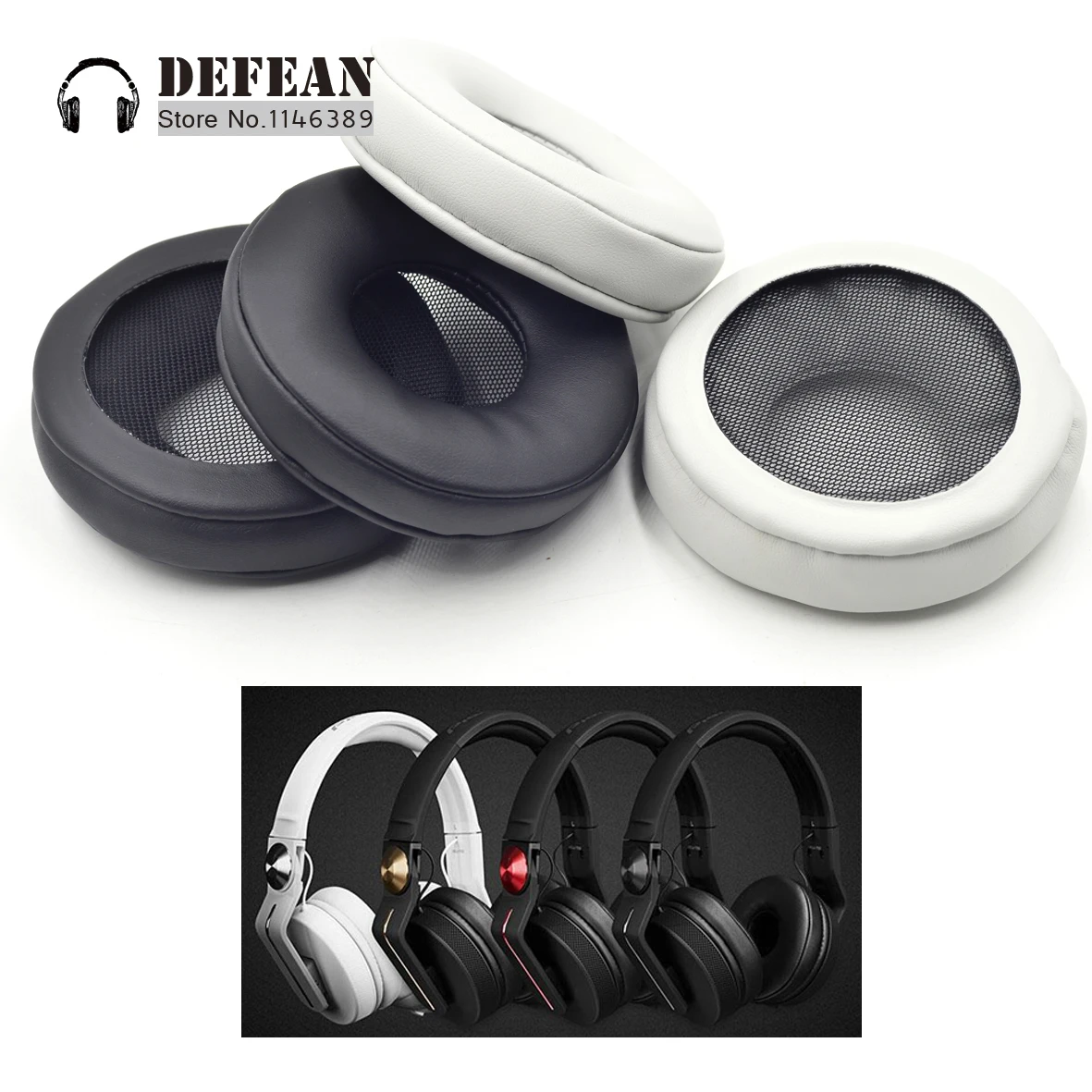 

New design Ear Pads Cushion Earpads for Pioneer HDJ500 hdj 500 hdj-500 Headphone
