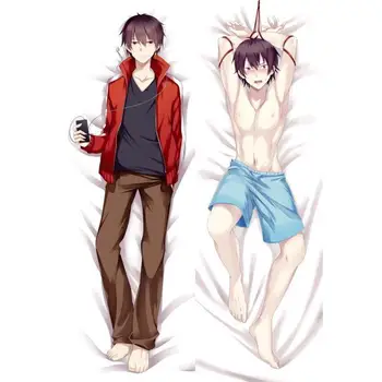 

New Japanese Cosplay Anime Mekakucity Actors Shintaro Throw Otaku Dakimakura Gifts Bedding Hugging Body Pillow Case 150x50 CM