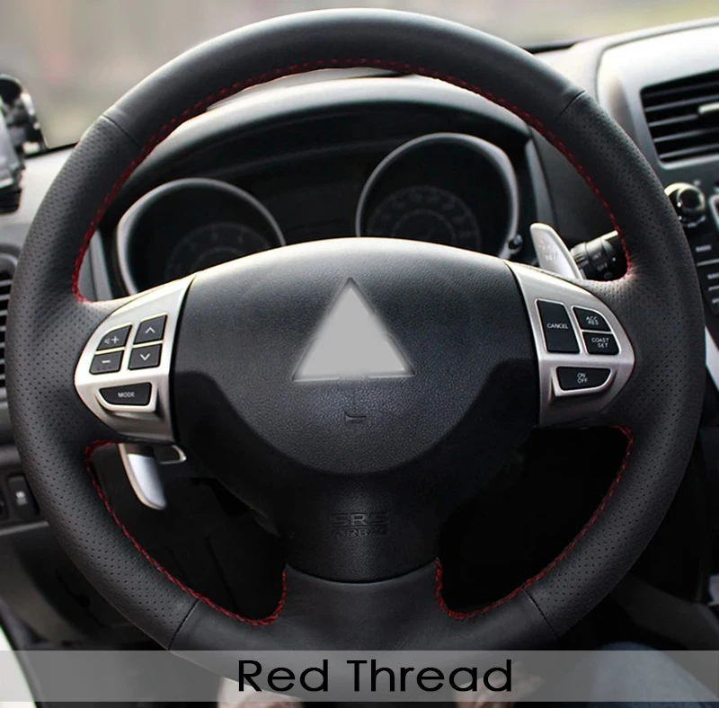 Steering Wheel Covers for Mitsubishi Lancer EX 10 Lancer X Outlander Colt Pajero Sport 02