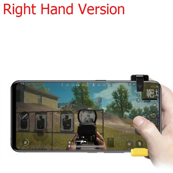 Original Xiaomi Flydigi Game Controller Left Right Gamepad Trigger Shooter Joystick for PUBG Mobile Game for iPhone Android H30 - Цвет: Only Right Trigger