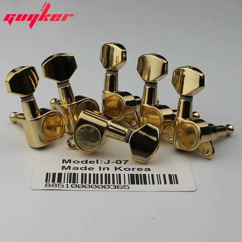 6r/6l золото Гитары Колок ключ тюнер Machine Head для sta j07|tuner machine heads|machine headguitar tuning pegs |
