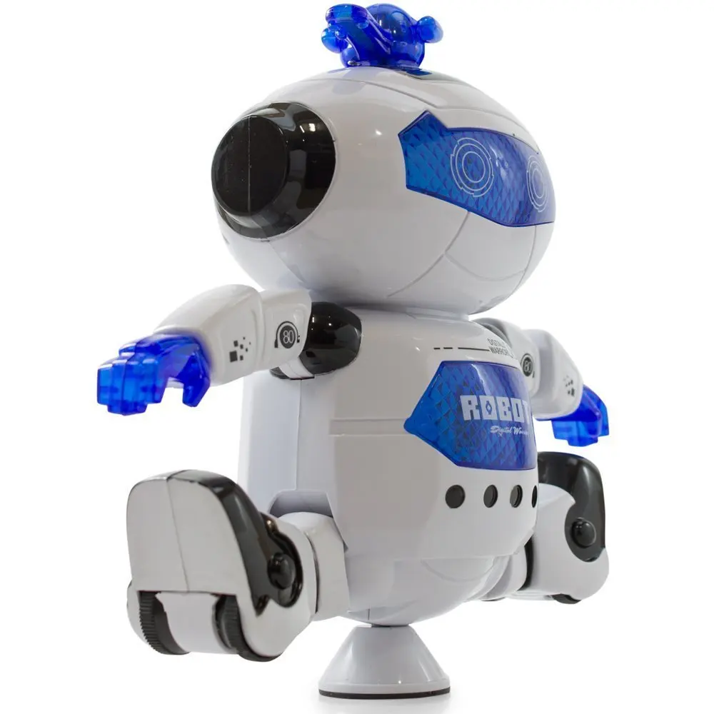 Space Dancer Humanoid Robot Toy Light Children Pet Brinquedos Electronics Kids 
