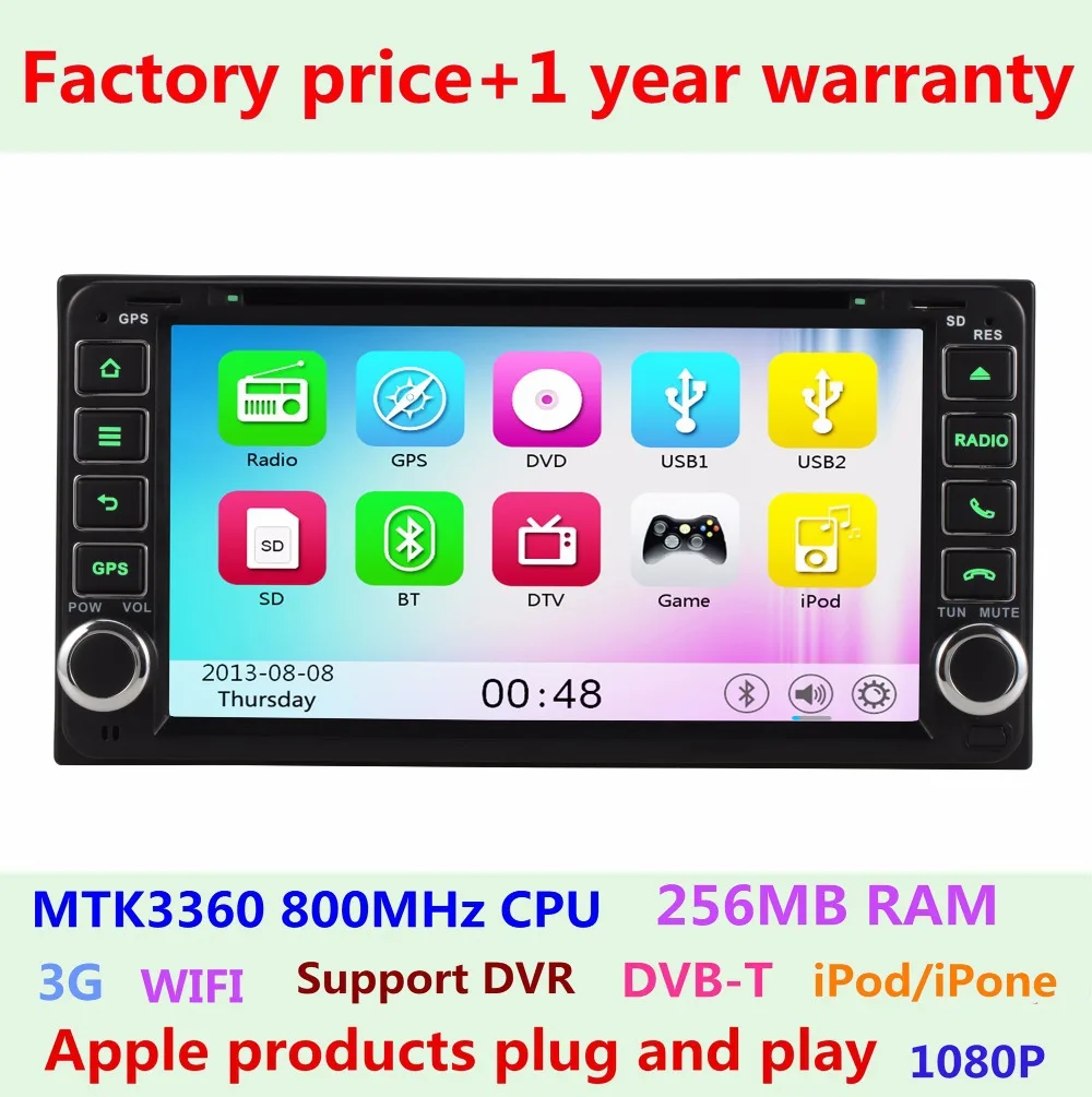 おすすめポイント 6 95 タッチスクリーン車の Dvd プレーヤー Gps ナビゲーショントヨタ Rav4 カローラ Ex カムリ Vela ステレオオーディオ Bluetooth Cd Usb Sd ラジオ 在庫セール Kingscages Com