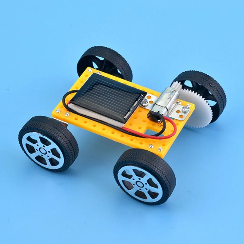 Мини-игрушки на солнечной энергии для автомобиля, детские игрушки DIY, собранная энергетическая игрушка на солнечных батареях, новинка, набор для робота на стволе, детские развивающие игрушки подарки