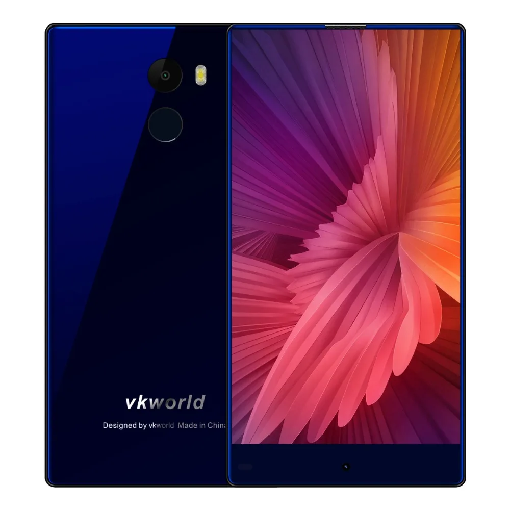 Vkworld Mix Plus 5," полный Экран 4G 3 ГБ Оперативная память 32 ГБ Android7.0 смартфон mtk6737 четыре ядра 13MP+ 8MP отпечатков пальцев 2850 мАч телефона