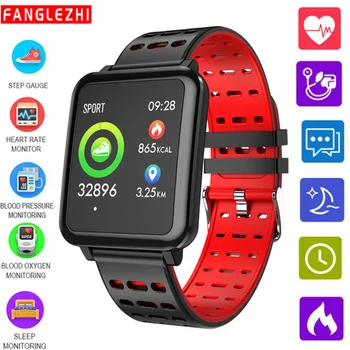

T2 Men And Women Smart Bracelet 1.3 Inch Color Screen Monitoring Silicone For Android IOS Waterproof IP68 Sports Smart Watch
