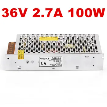 

30PCS 100W 36V power supply 36V2.7A LED Driver 36V 2.7A power supply AC-DC 110/230VAC S-100-36