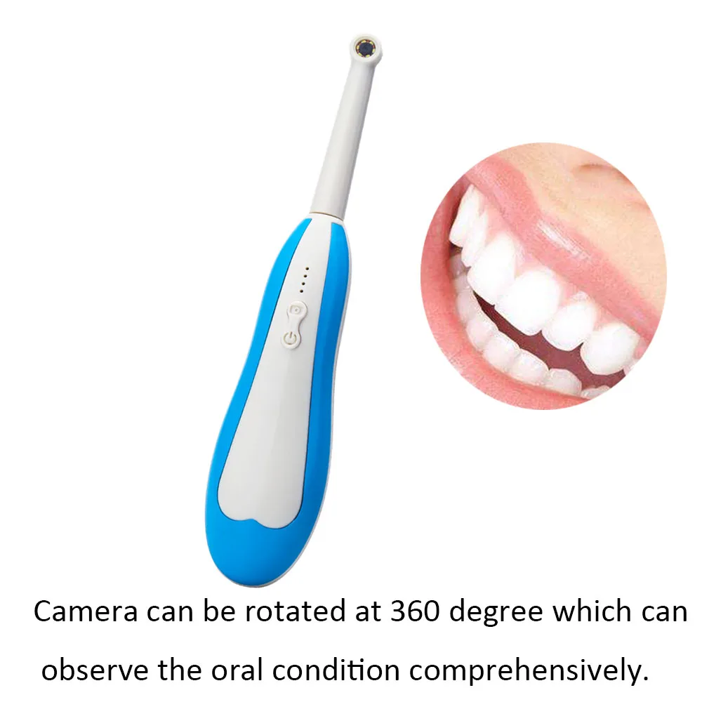 Беспроводной Wi-Fi HD Интраоральная эндоскоп зубные Камера светодиодный свет мониторинга проверки для стоматолога устные видео в режиме