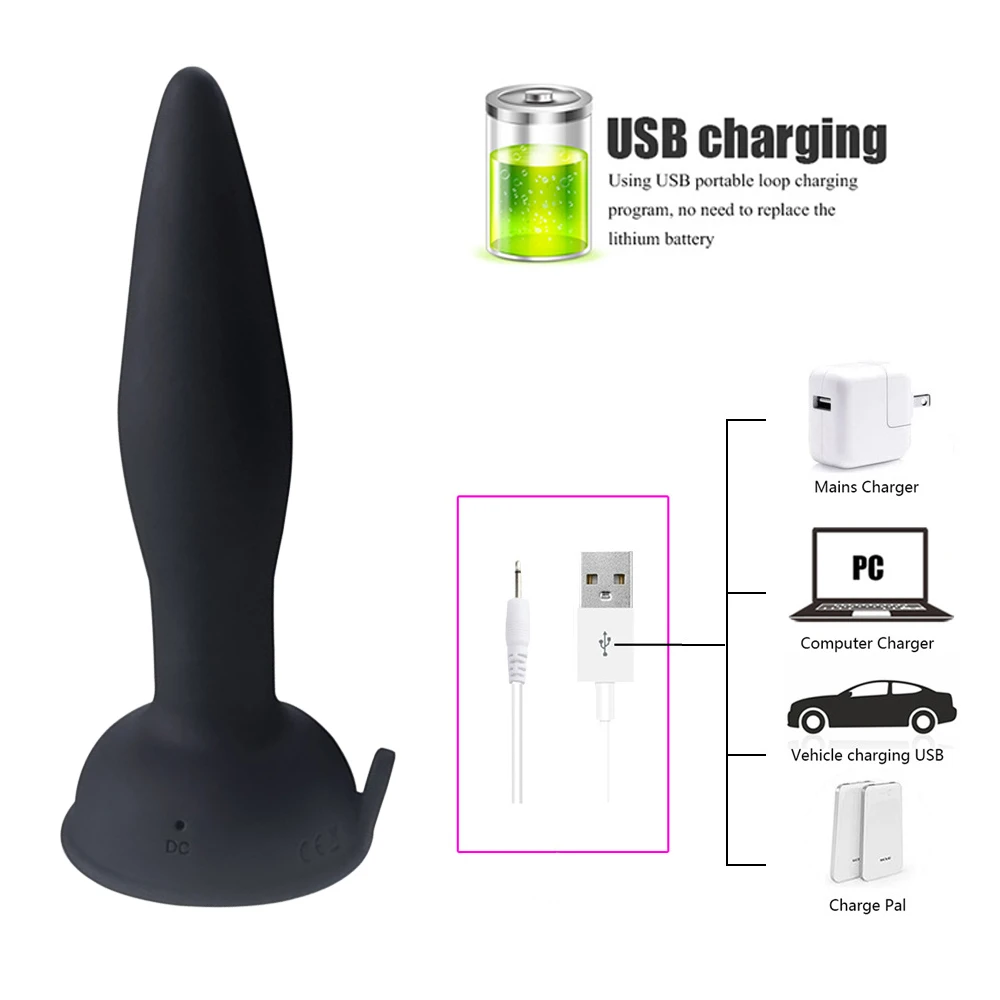 Prostatamassager, männlicher Masturbator, Anal V, Sexspielzeug für Erwachsene für Männer, rotierende Perlen, Analplug, Hintern, Anus, Silikon_voghion.com