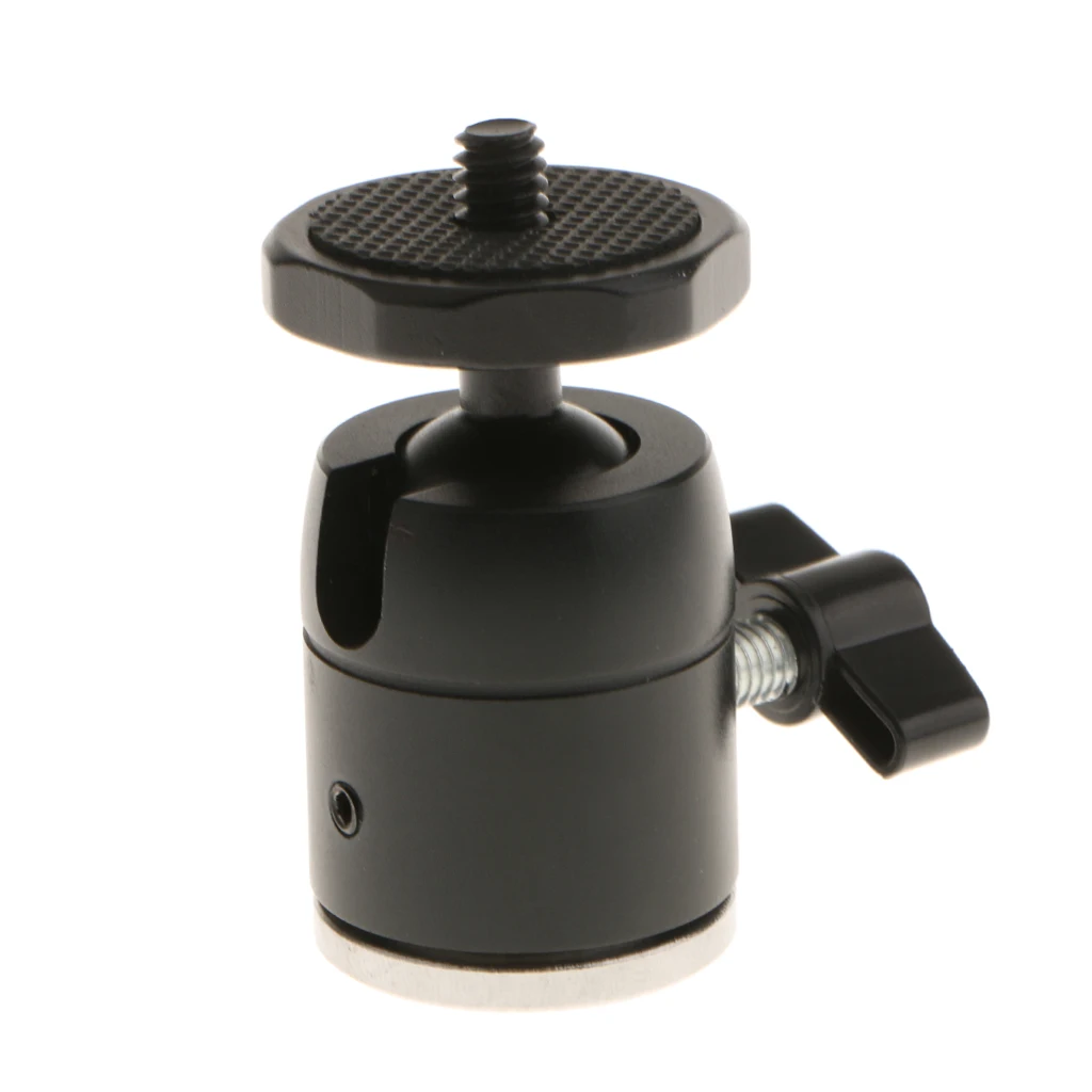 

Alloy 1/4" 3/8" DSLR Camera Tripod Ballhead /Tripod Ball Head Bracket Holder Mount Adapter