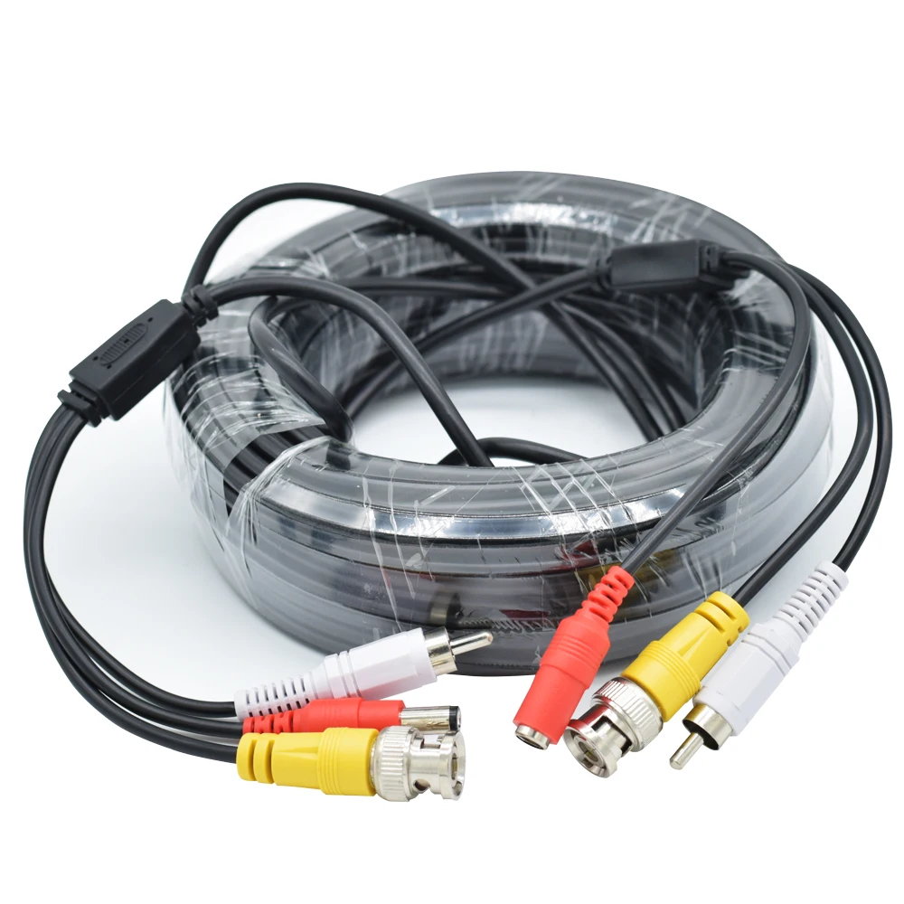 Video Audio Power Cable Wire Cord for CCTV DVR Surveillance System Security Camera Video Audio Power Cable Wire Cord for CCTV DVR Surveillance System Security Camera