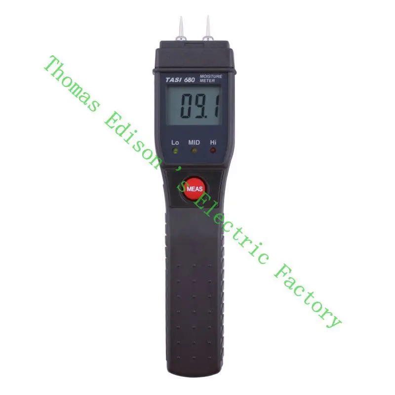 

High Quality TASI-680 Wood Moisture Tester Food Moisture Meter Probe Type Extension Rods Automatic Power Off MOISTURE TEST