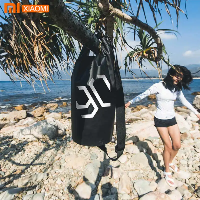 

Xiaomi Mijia Portable Bucket Bag 10L Large Capacity Outdoor Waterproof Bag For Beach Swimming Travel Diving Snorkeling Package 1