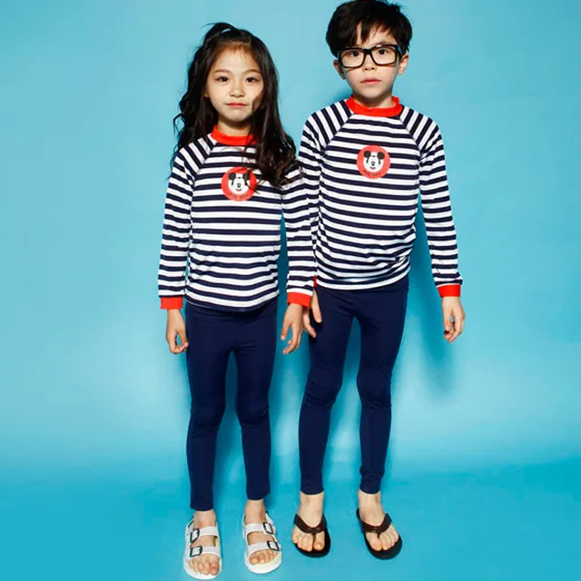 Bikini 2018 Boys Girls Swimwear Children Two Piece Suit Swimsuit Cover