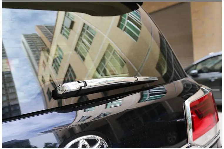 Chrome Rear Windshield Window Wiper Cover Trim For Audi Q7 2016-2019 Accessories