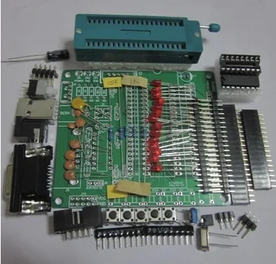 

51/AVR microcontroller development board learning board DIY learning board kit set parts STC89C52