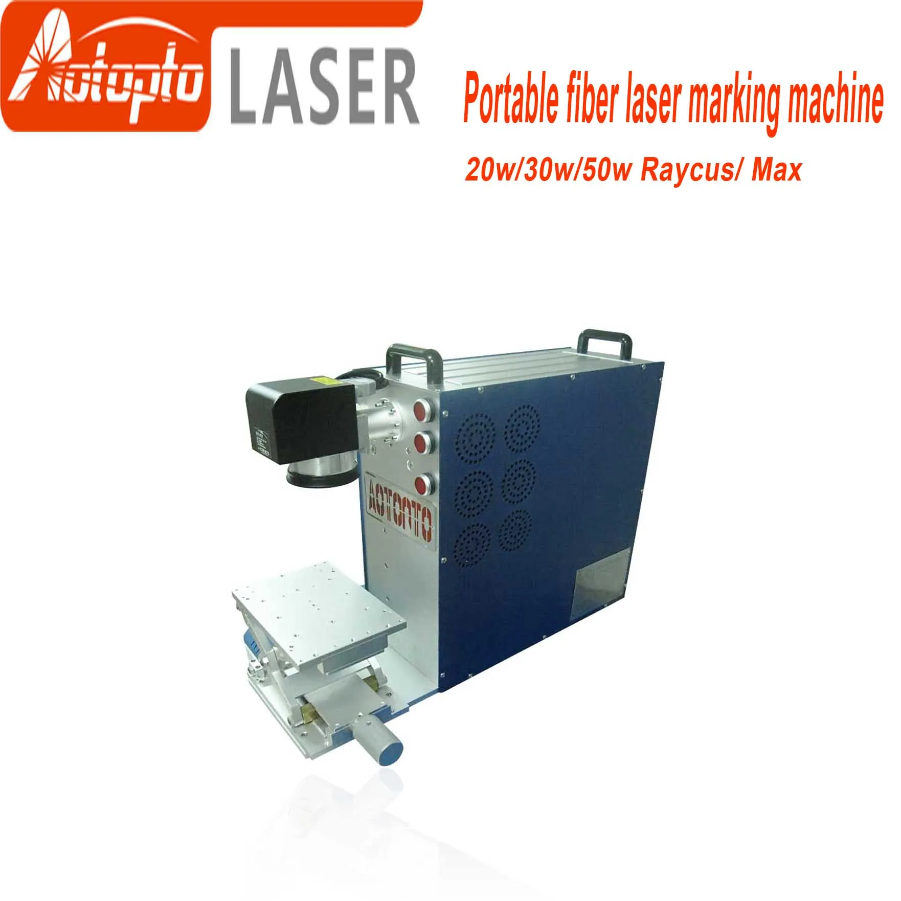 20W 30W 50w fiber laser metal marking machine used for aluminum gold silver brass engraving for sale