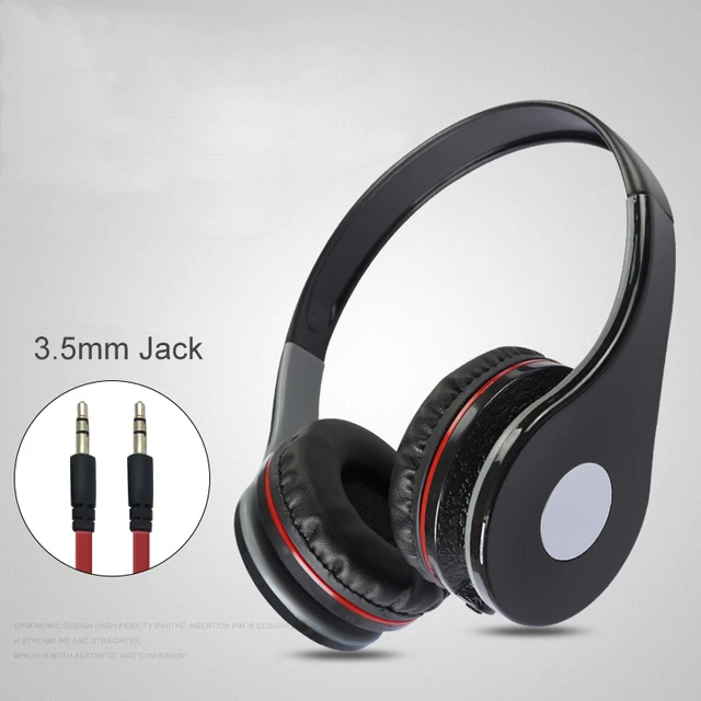 US $8.55 Essidi Cheap Portable Mobile Phone Stereo Music Wired Headphone 3.5mm Jack Audio 40mm Noise Cancell