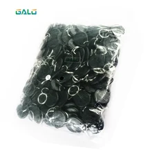 100 шт./пакет 125 кГц RFID поисковая метка кольцо для ключей карта контроля доступа 6 цветов для чтения карт контроля доступа