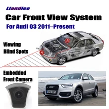 Liandlee Car Front View Camera For Audi Q3 2011-Present 2012 2013 2014 2015 / 4.3