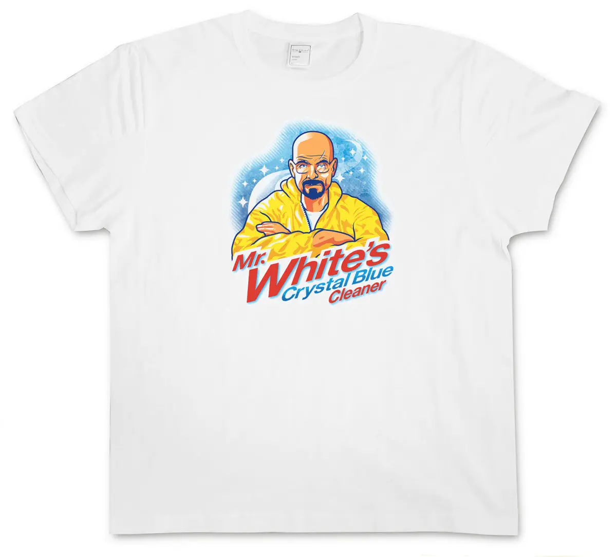 MR. White CRYSTAL BLUE CLEANER t-shirt Breaking Meth Heisenberg Bad t-shirt крутая Повседневная футболка для мужчин унисекс новая мода