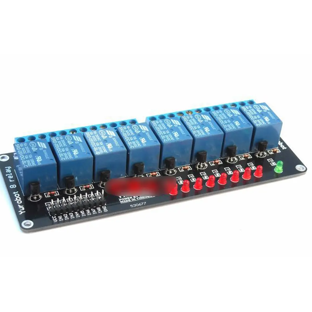 

Professional 5V 8 Channel Relay Module with Optocoupler Relay Output 8 way Relay Module Board Suitable for Arduino