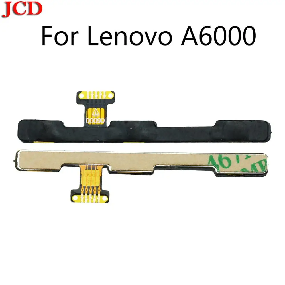 JCD For lenovo A2010 A2020 A536 A5000 A6000 K900 K3 K4 Note K5 X2 C2 S1 Power On Off Volume Up Down Button Key Switch Flex Cable - Цвет: No5 For Lenovo A6000