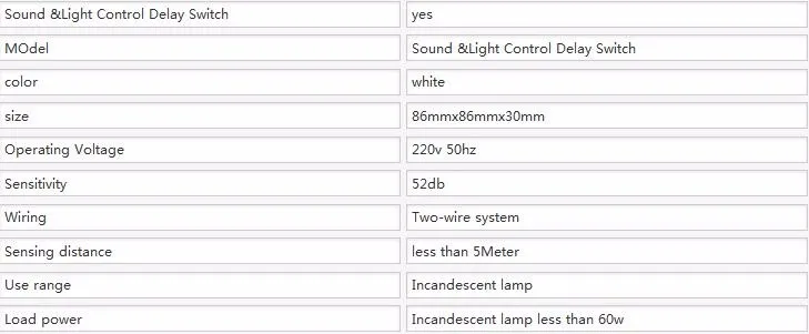 Wholesale sound controlled light switch sound switch 220v control Incandescent lamp switches voice control switch Y1 (13)