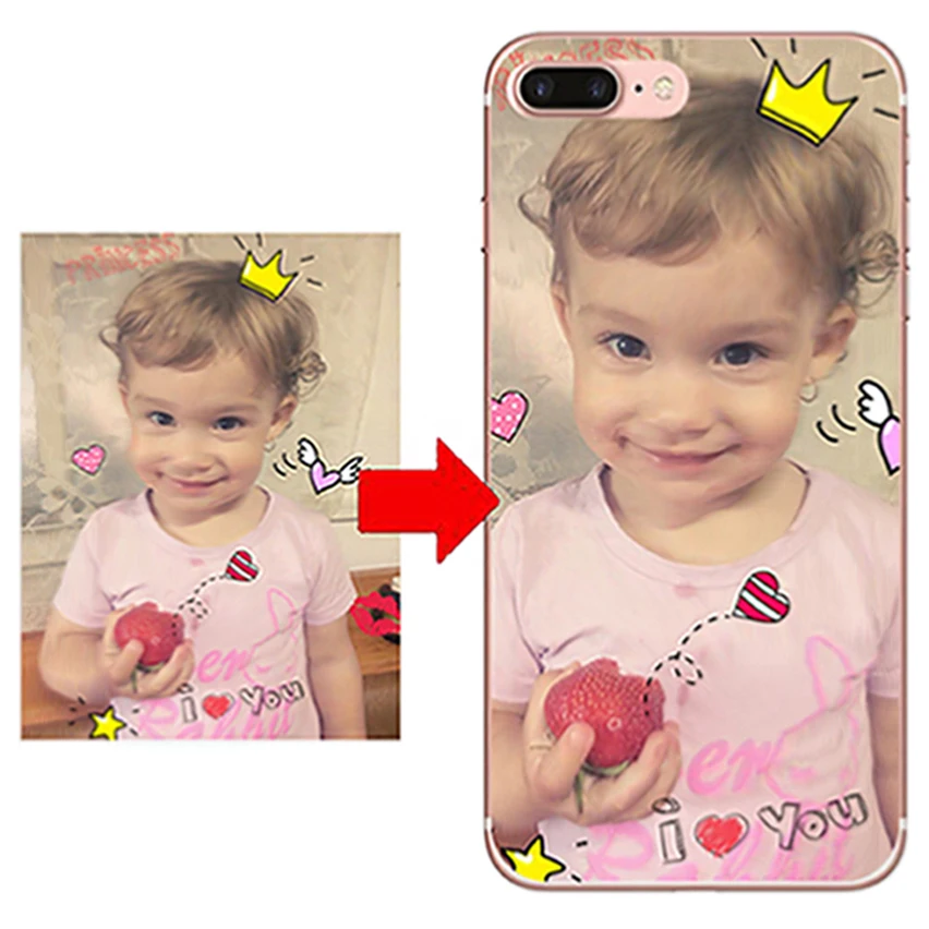 

DIY Photo Name Text Back Customized silicone Phone Case Cover Shell Coque for Sony Xperia Z2 Z3 Z4 Z5 M4 Aqua XA XZ XA1 X E4 E5