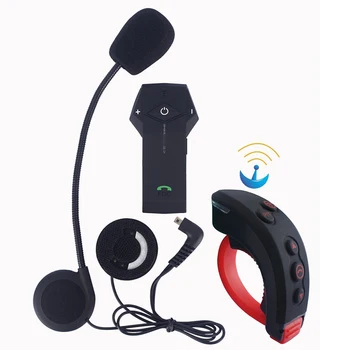 

FreedConn Colo-RC Bluetooth Motorcycle Helmet Headset Intercom with L3 Handlebar Remote Controller(1pc with Hard Cable)