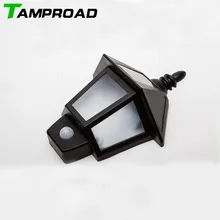 TAMPROAD наружный светильник ing наружный яркий светильник PIR датчик движения светильник на солнечной энергии для патио палубы двора лобби лестницы снаружи стены
