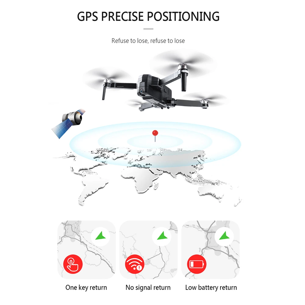 В наличии SJRC F11 PRO GPS 5G Wi Fi с видом от первого лица 2K Камера 25 минут времени полета