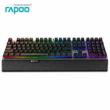 Rapoo V720 RGB Backlight Mechanical Gaming Keyboard 107 Keys N-Key Rollover Mechanical Switch Computer Gaming Keyboard