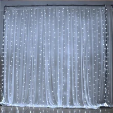 3X3M отличный подарок на Рождество гирлянды светодиодный гирлянды светодиодные световые лампы фея рождественские вечерние сад, украшение для свадьбы, праздника Шторы огни